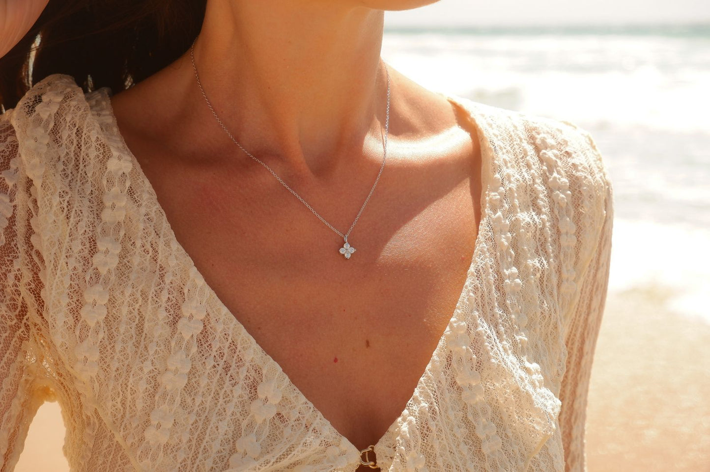 Hope, Love, Faith and Blessings - 4 Leaf Clover