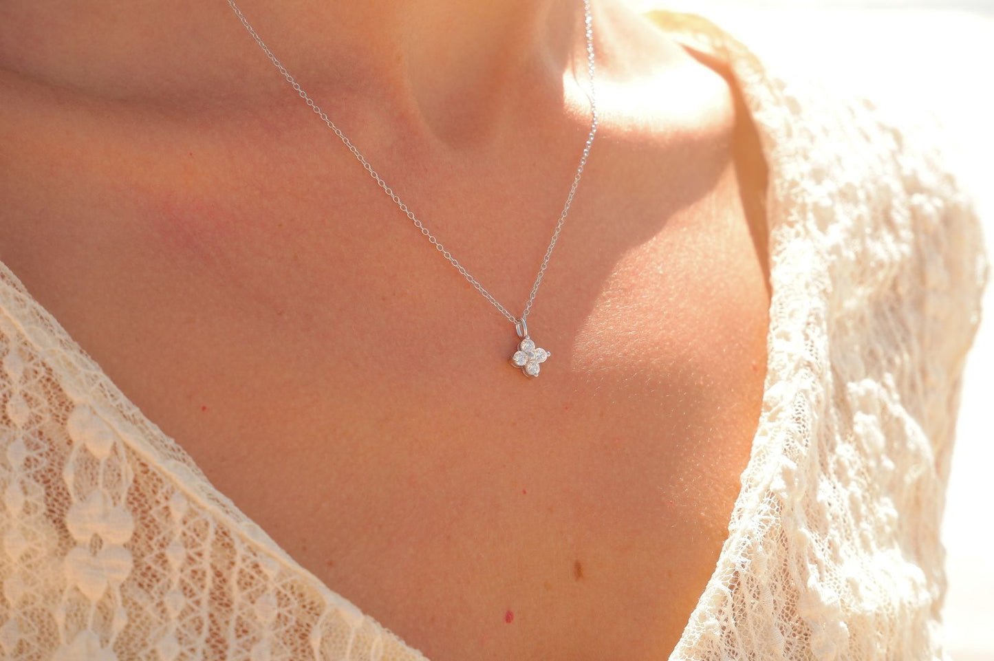 Hope, Love, Faith and Blessings - 4 Leaf Clover